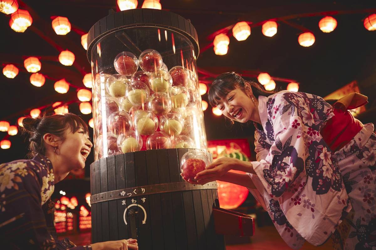 【青森屋】 りんご尽くしの空間で秋の⻘森を満喫ント 「じゃわめぐりんご祭り」