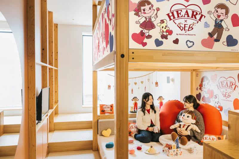 コラボルーム「スウィートハートルーム」