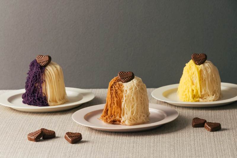 限定スイーツ「2色の盛れるモンブラン」