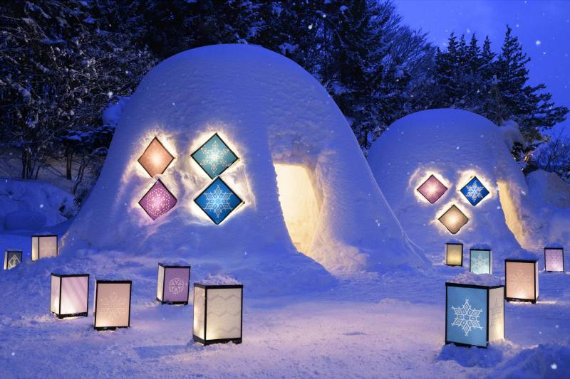 「界 津軽」七雪かまくら